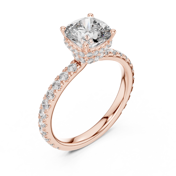 Ocean Breeze Lab Grown Diamond Scalloped Ring