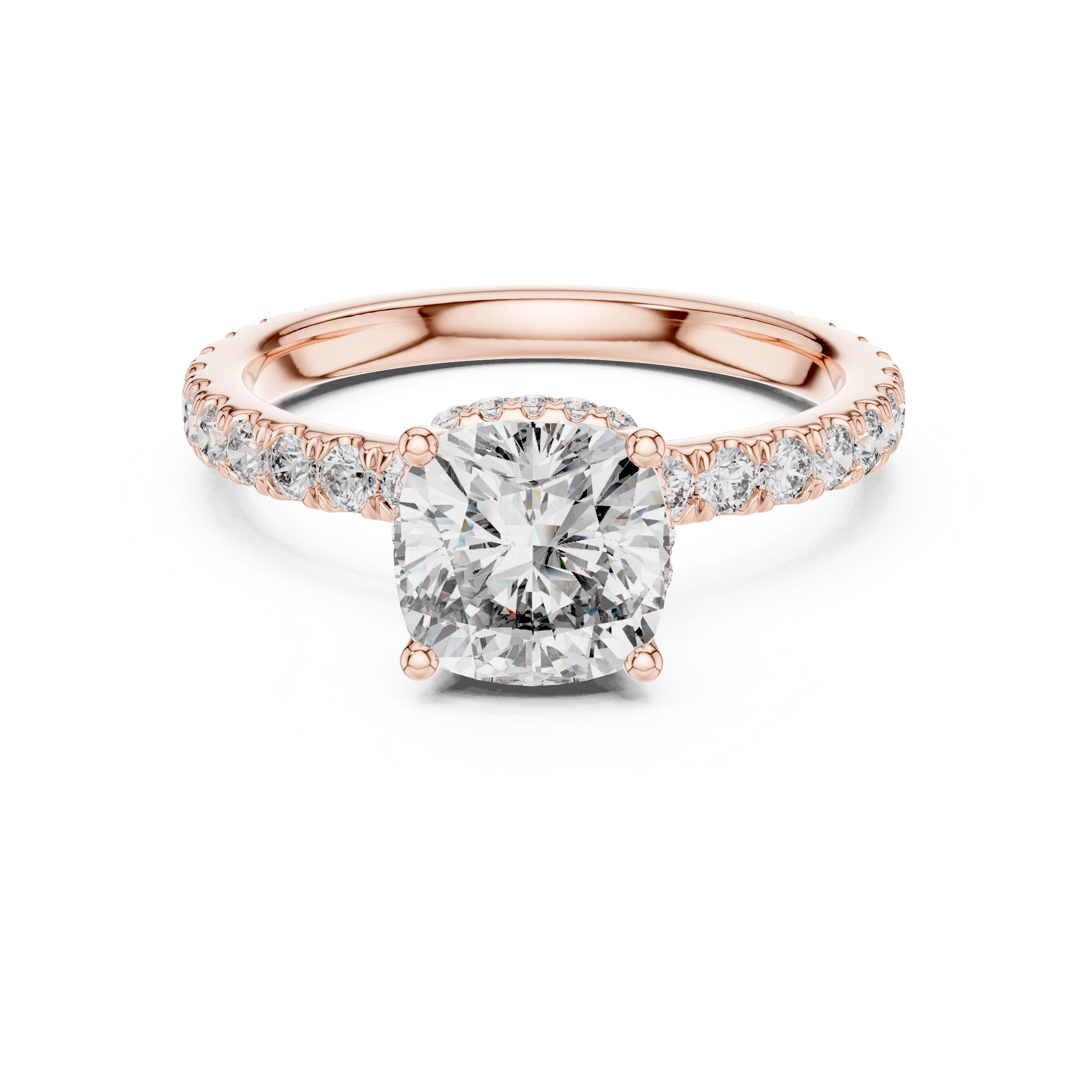 Ocean Breeze Lab Grown Diamond Scalloped Ring