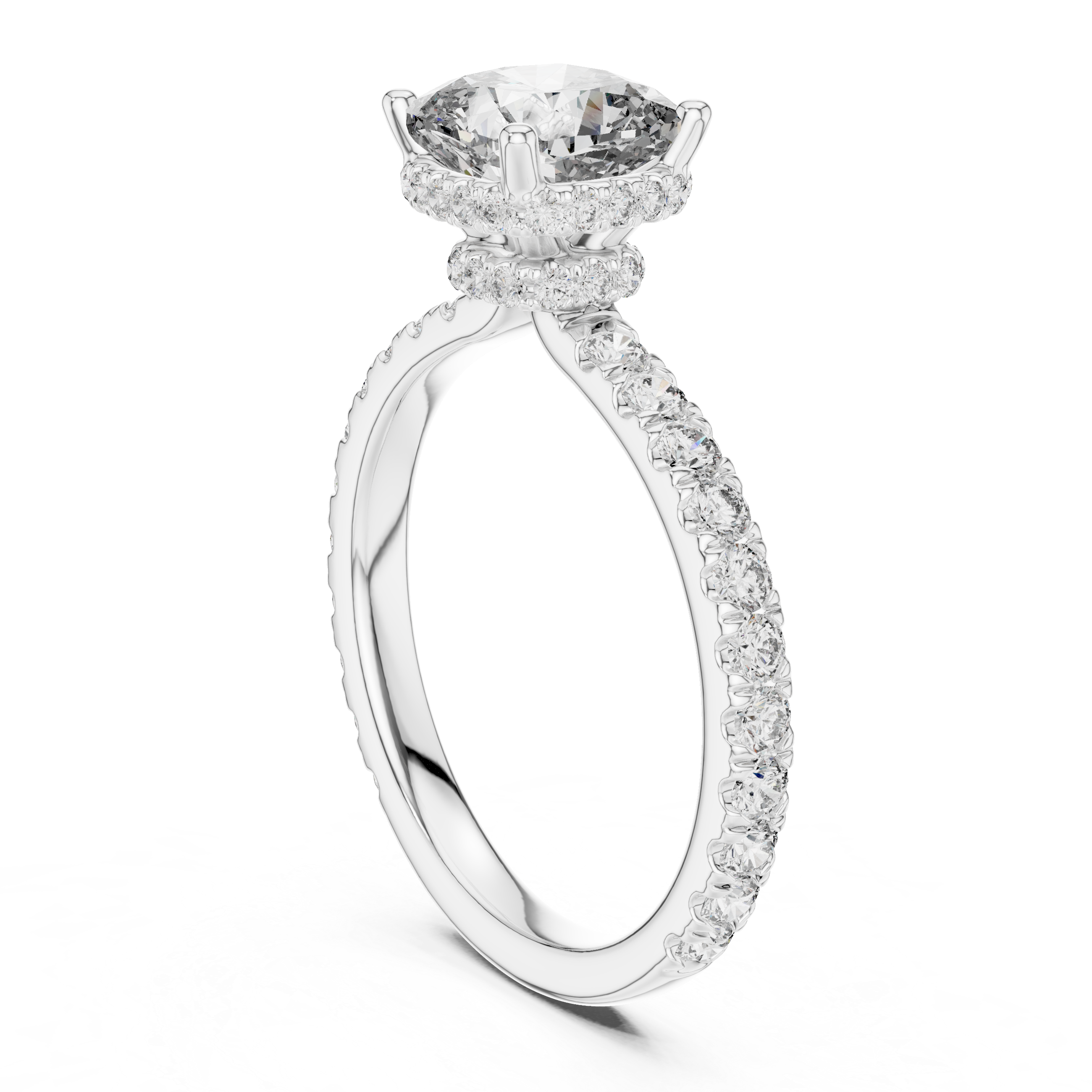 Ocean Breeze Lab Grown Diamond Scalloped Ring