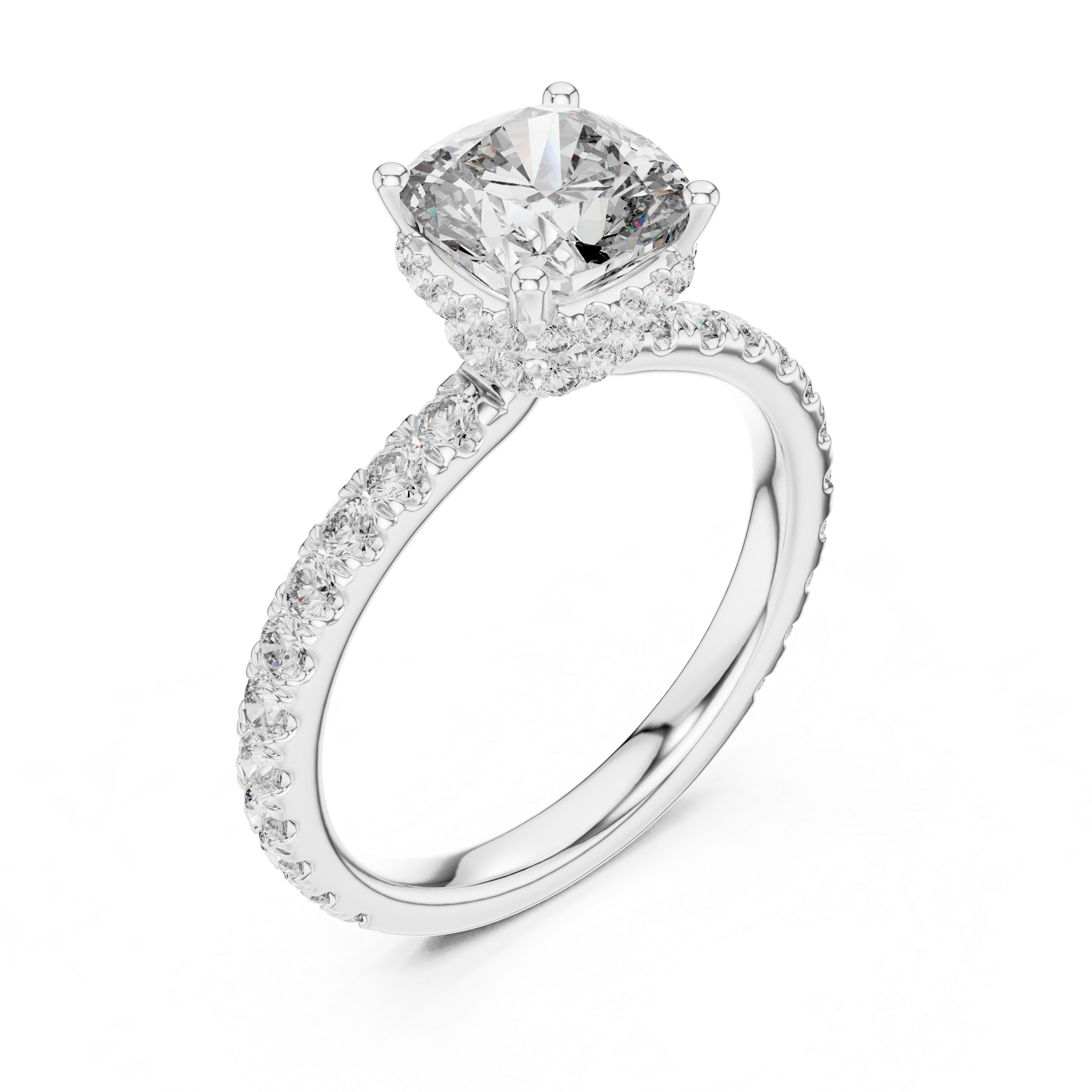 Ocean Breeze Lab Grown Diamond Scalloped Ring