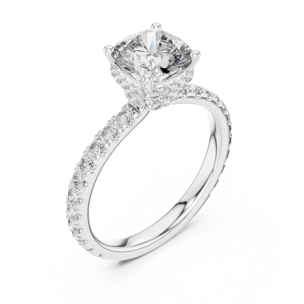 Ocean Breeze Lab Grown Diamond Scalloped Ring