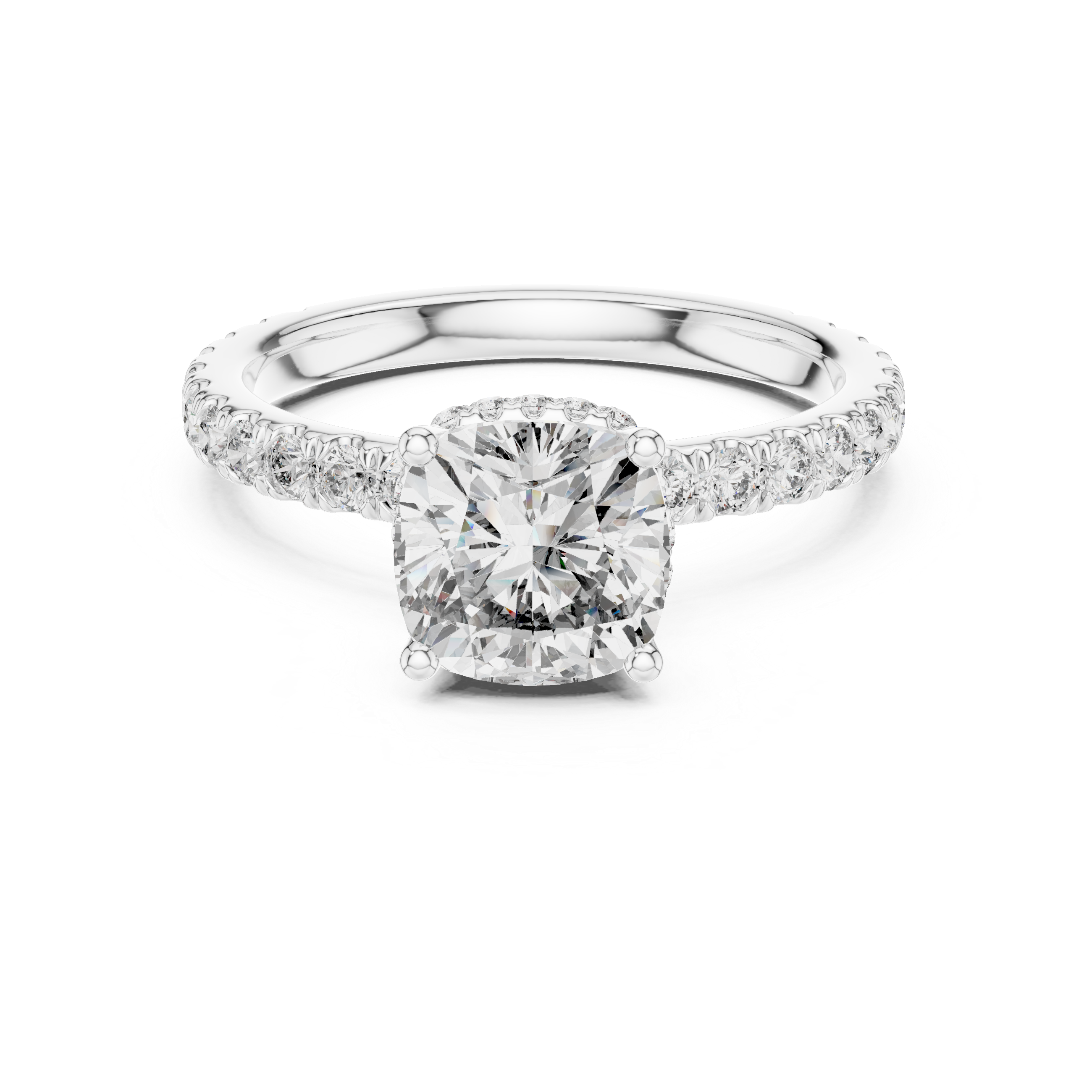 Ocean Breeze Lab Grown Diamond Scalloped Ring