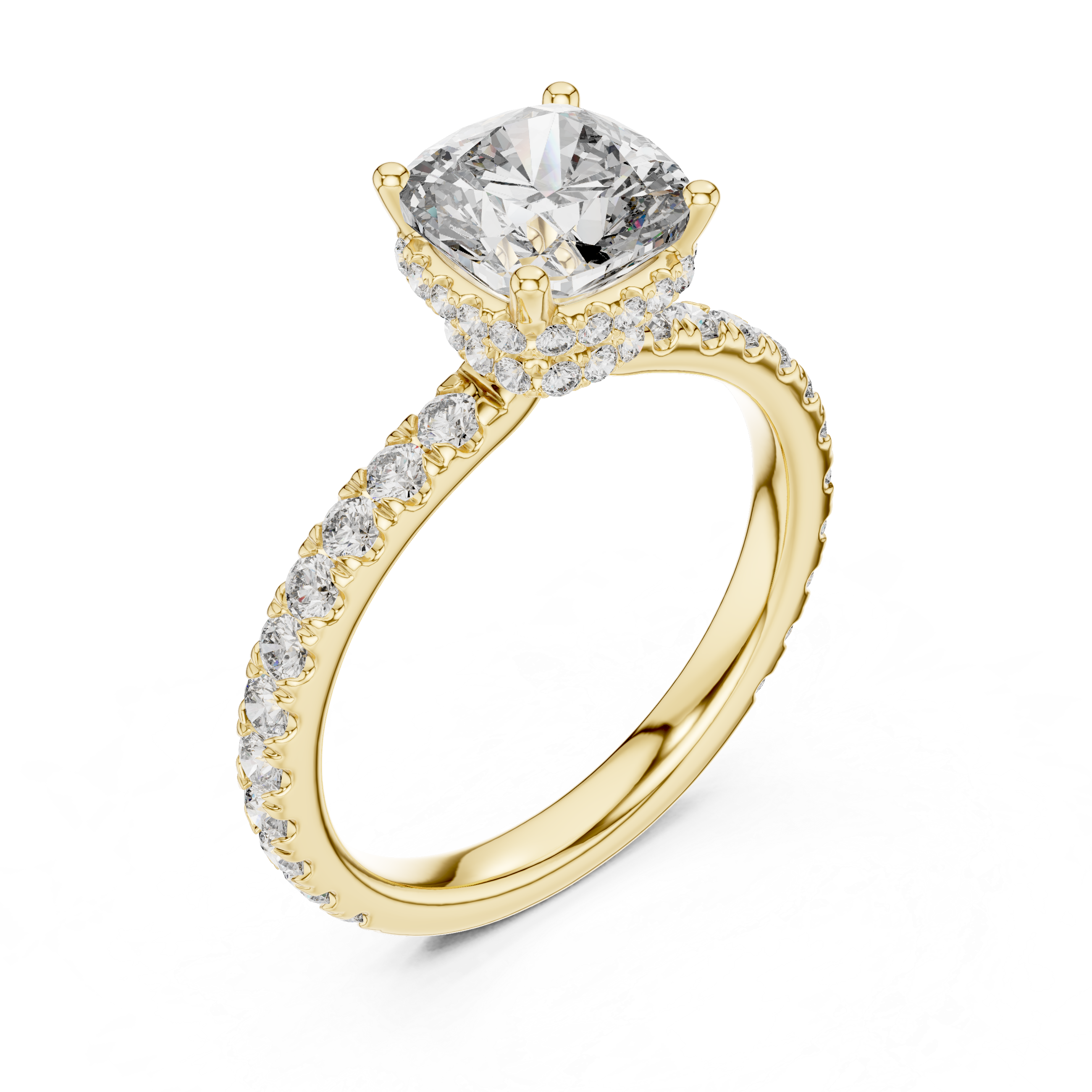 Ocean Breeze Lab Grown Diamond Scalloped Ring