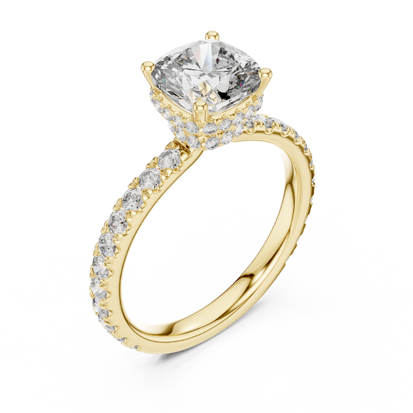 Ocean Breeze Lab Grown Diamond Scalloped Ring