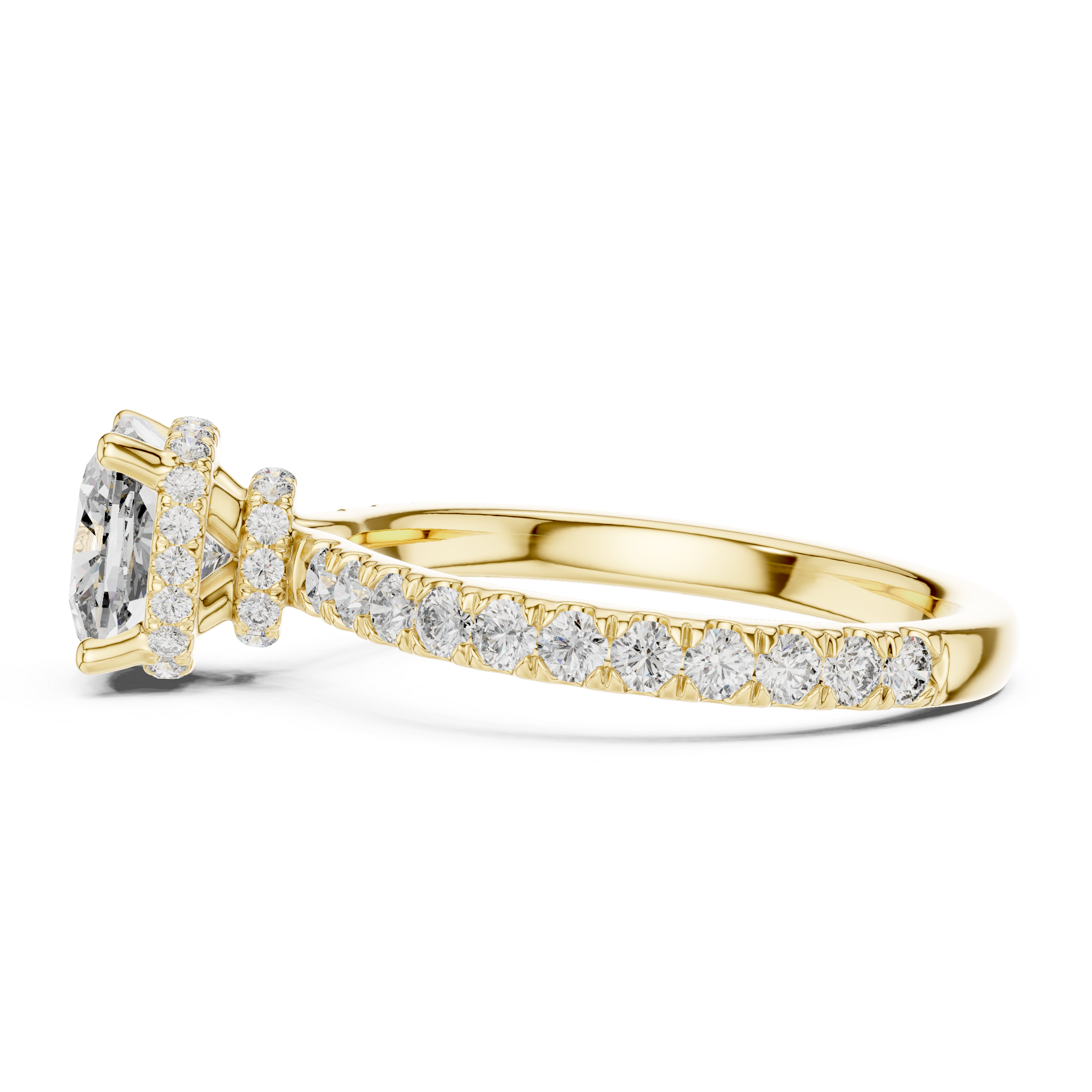 Ocean Breeze Lab Grown Diamond Scalloped Ring