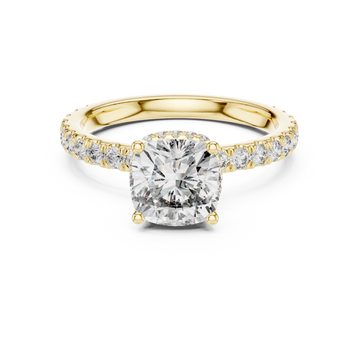 Ocean Breeze Lab Grown Diamond Scalloped Ring