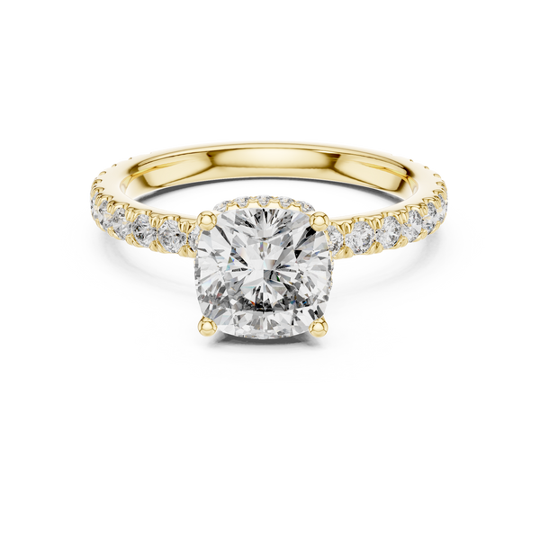 Ocean Breeze Lab Grown Diamond Scalloped Ring