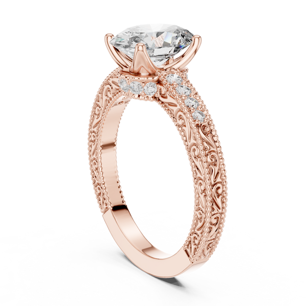 Siren Curve Lab Grown Diamond Contour Ring