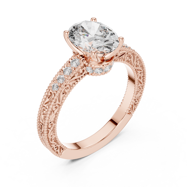Siren Curve Lab Grown Diamond Contour Ring