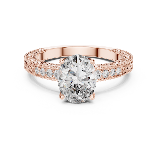 Siren Curve Lab Grown Diamond Contour Ring