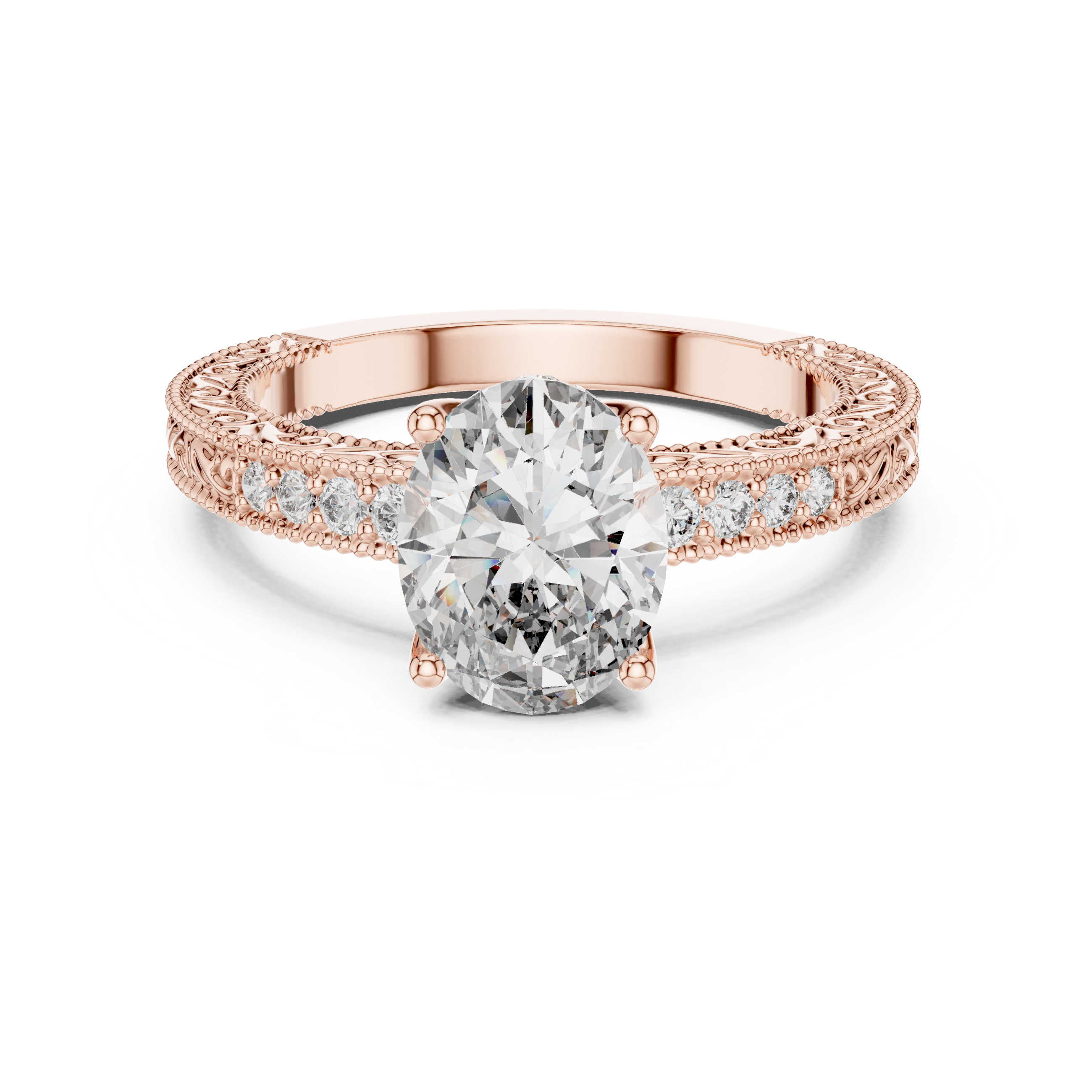 Siren Curve Lab Grown Diamond Contour Ring