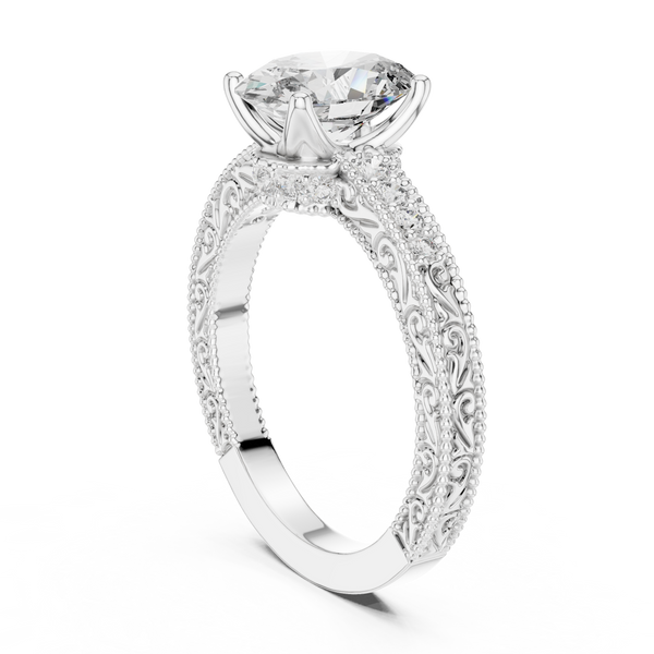 Siren Curve Lab Grown Diamond Contour Ring