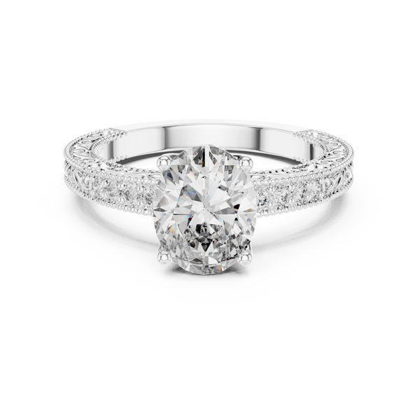 Siren Curve Lab Grown Diamond Contour Ring