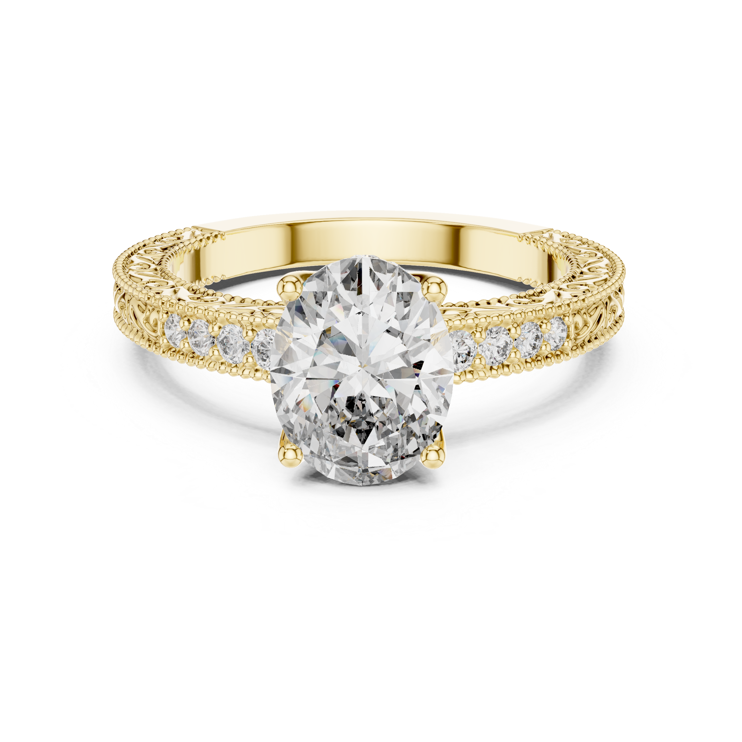 Siren Curve Lab Grown Diamond Contour Ring
