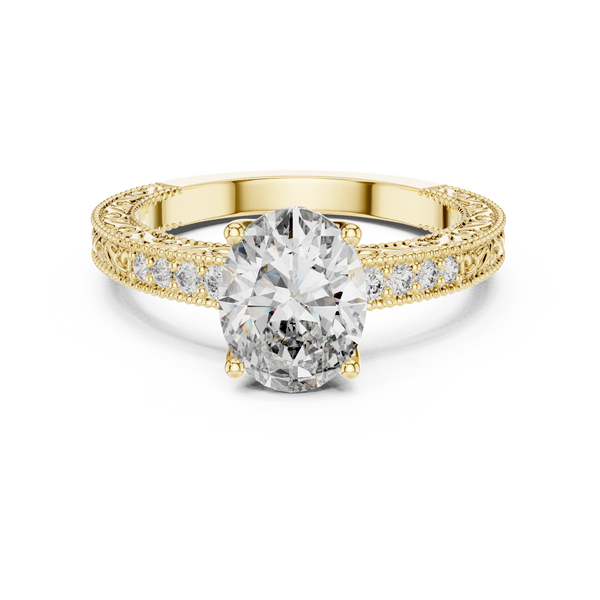 Siren Curve Lab Grown Diamond Contour Ring