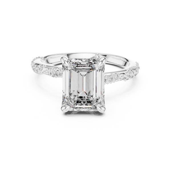 Eclipse Ray Lab Grown Diamond Hidden Ring