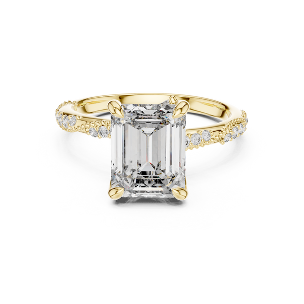 Eclipse Ray Lab Grown Diamond Hidden Ring