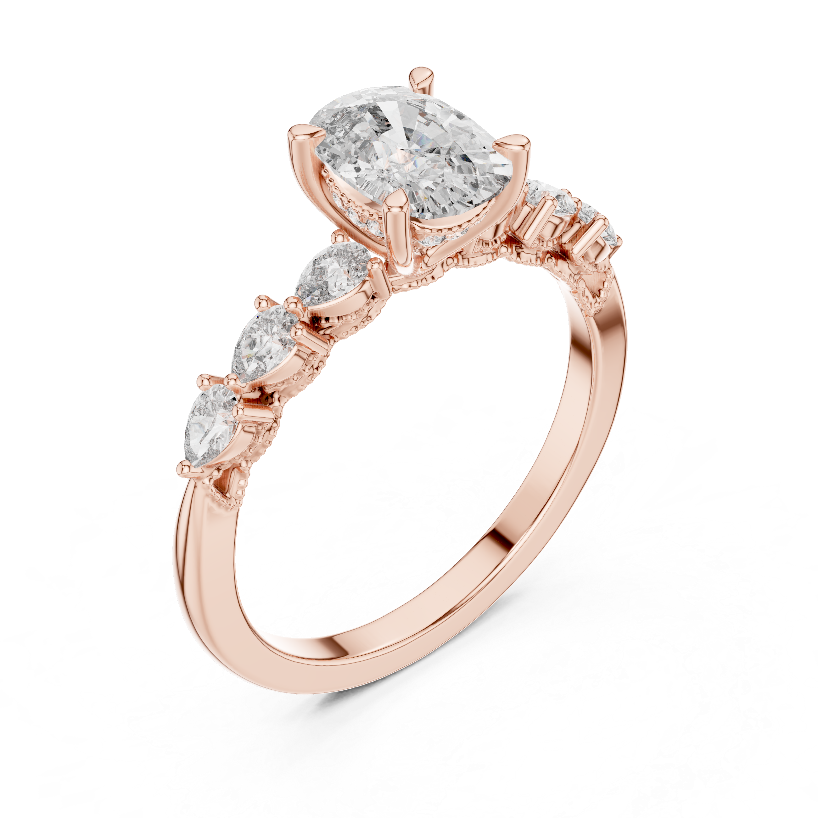 Urban Horizon Gentle Lab Grown Diamond Linear Ring