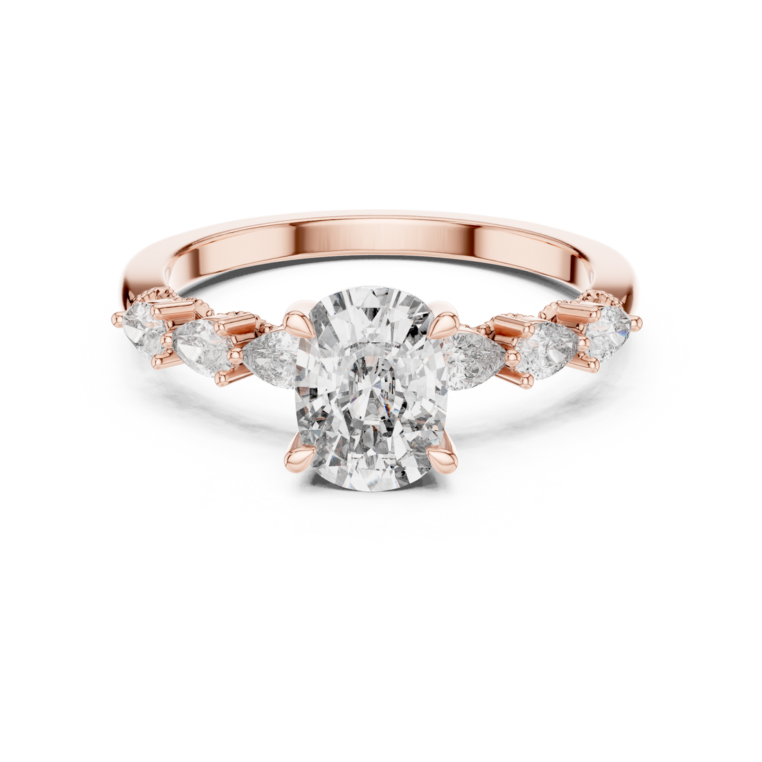 Urban Horizon Gentle Lab Grown Diamond Linear Ring