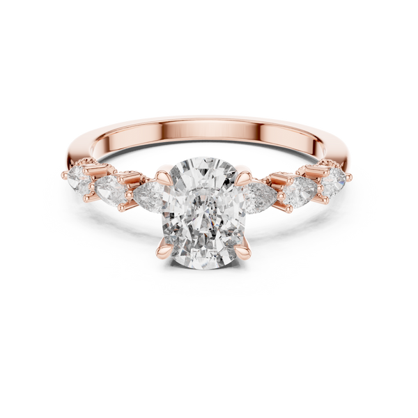 Urban Horizon Gentle Lab Grown Diamond Linear Ring