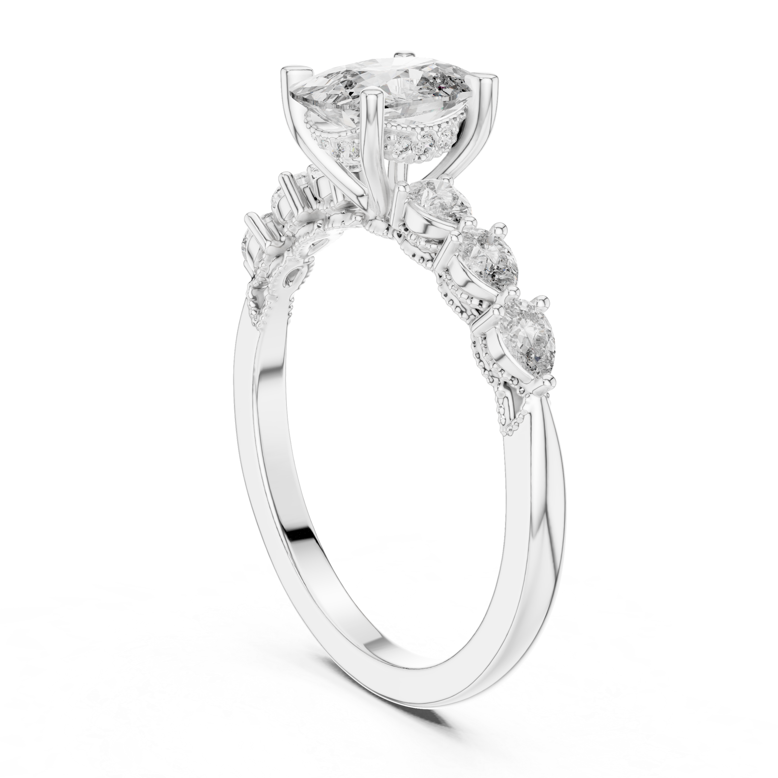 Urban Horizon Lab Grown Diamond Linear Ring