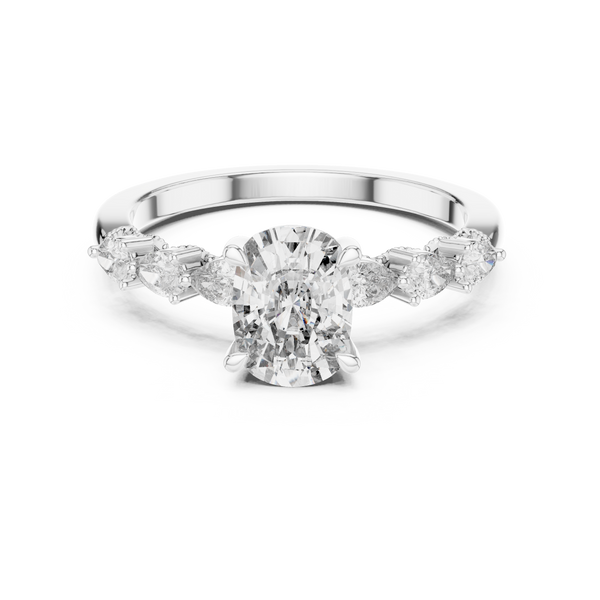Urban Horizon Gentle Lab Grown Diamond Linear Ring