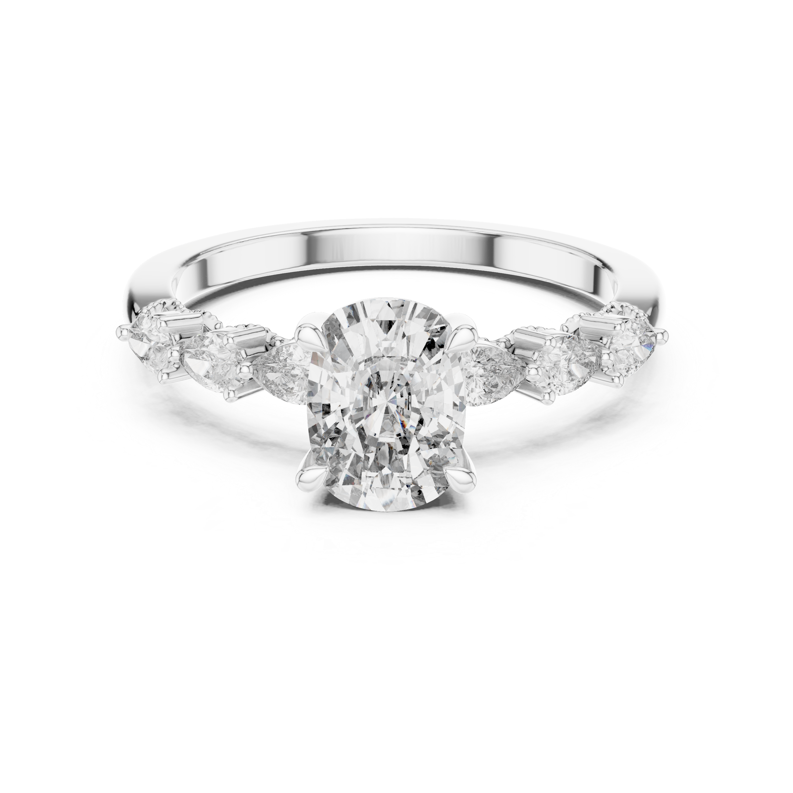 Urban Horizon Lab Grown Diamond Linear Ring