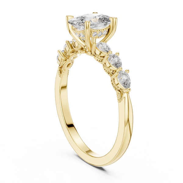 Urban Horizon Gentle Lab Grown Diamond Linear Ring