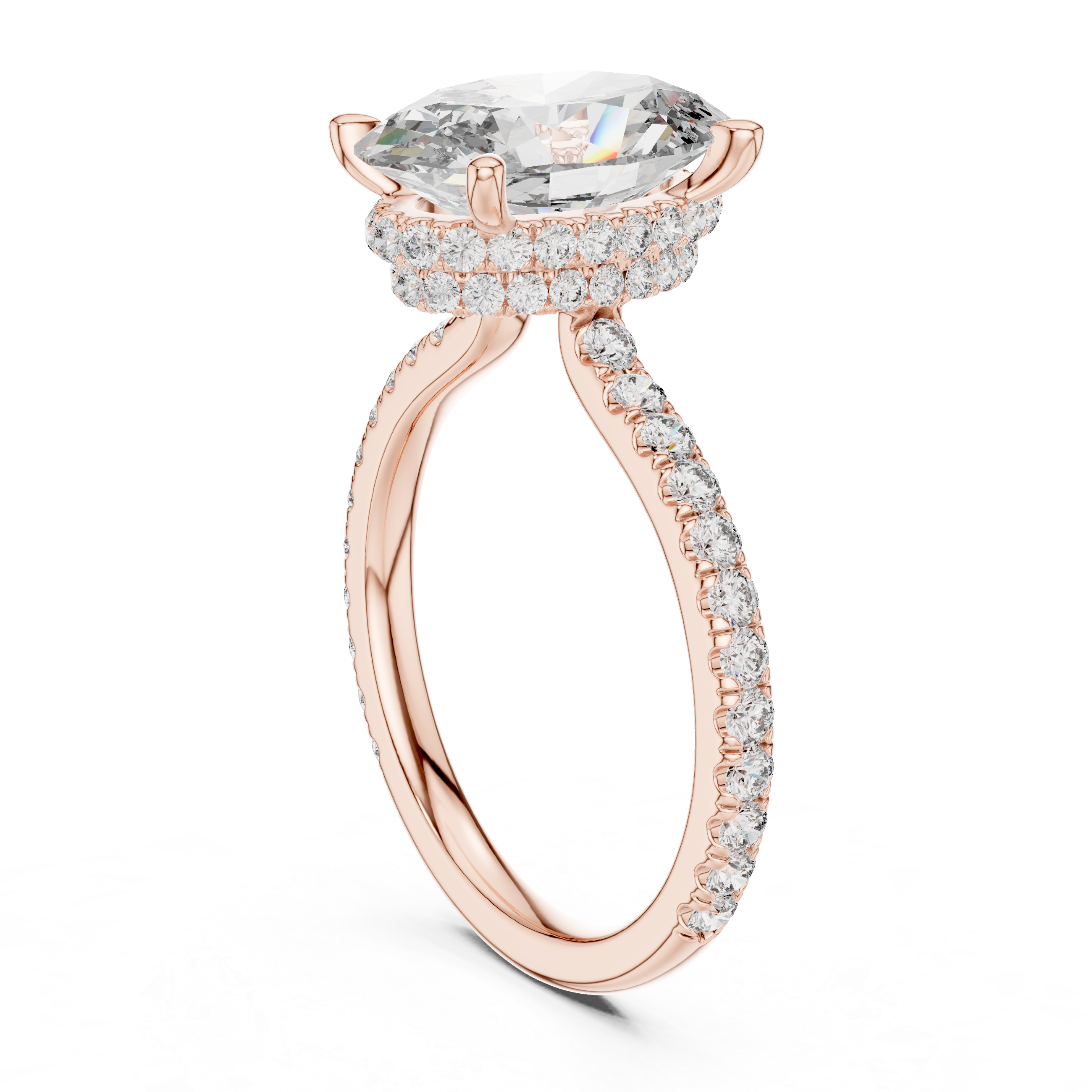 Willow Branch Lab Grown Diamond Vine Ring