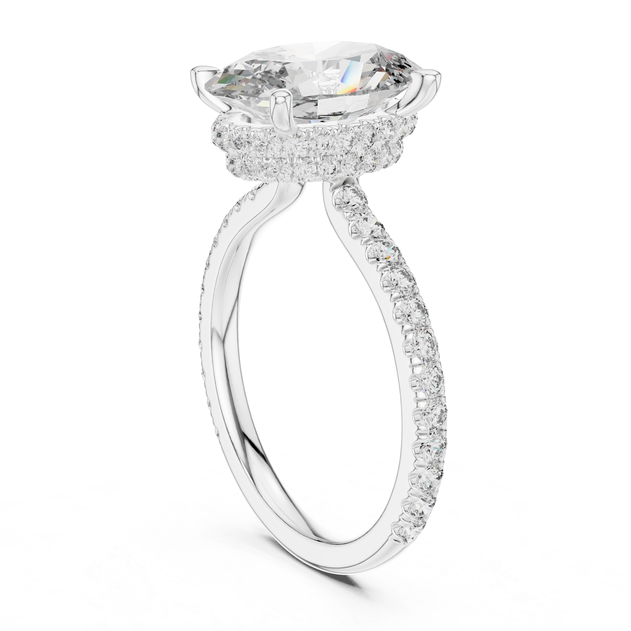 Willow Branch Lab Grown Diamond Vine Ring