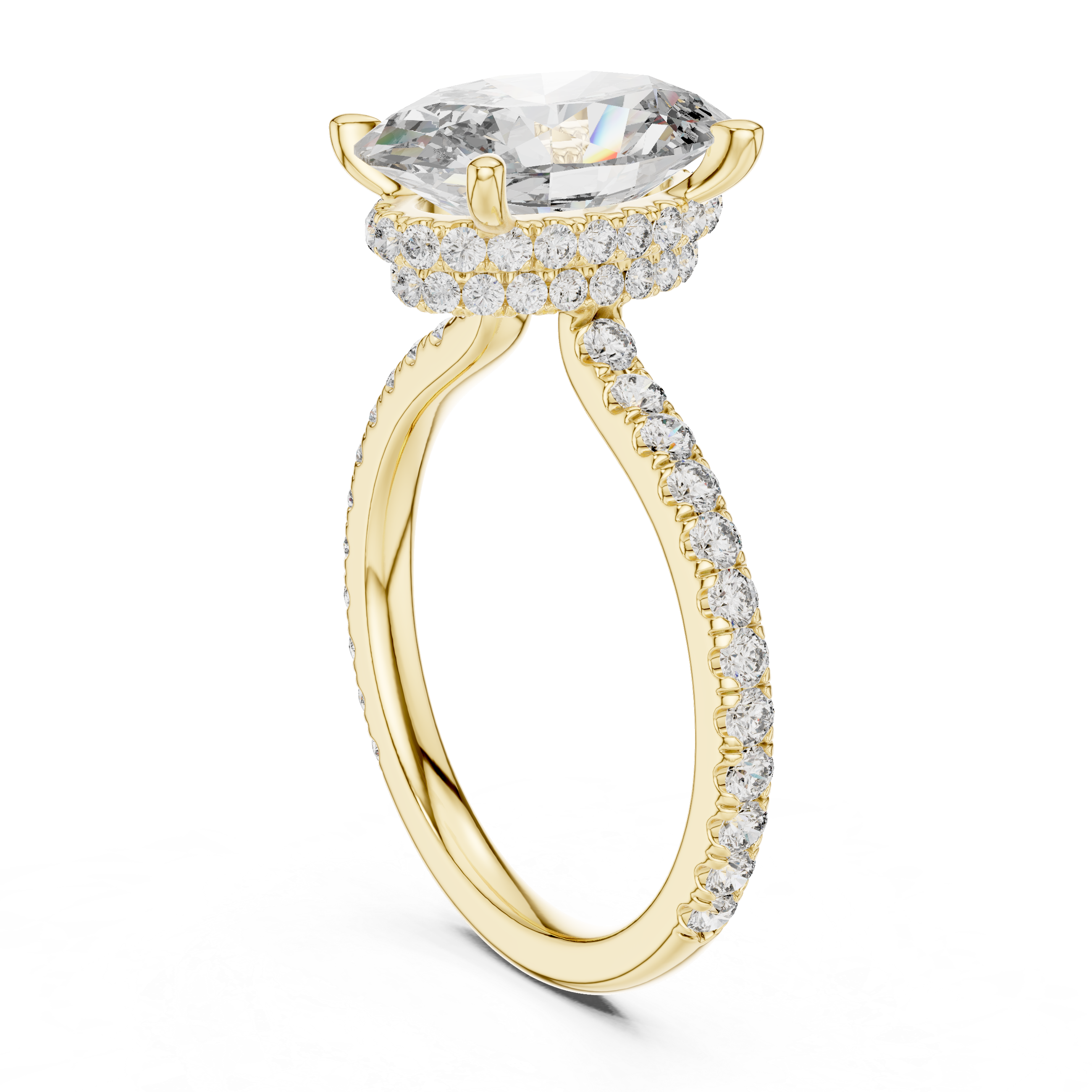 Willow Branch Lab Grown Diamond Vine Ring