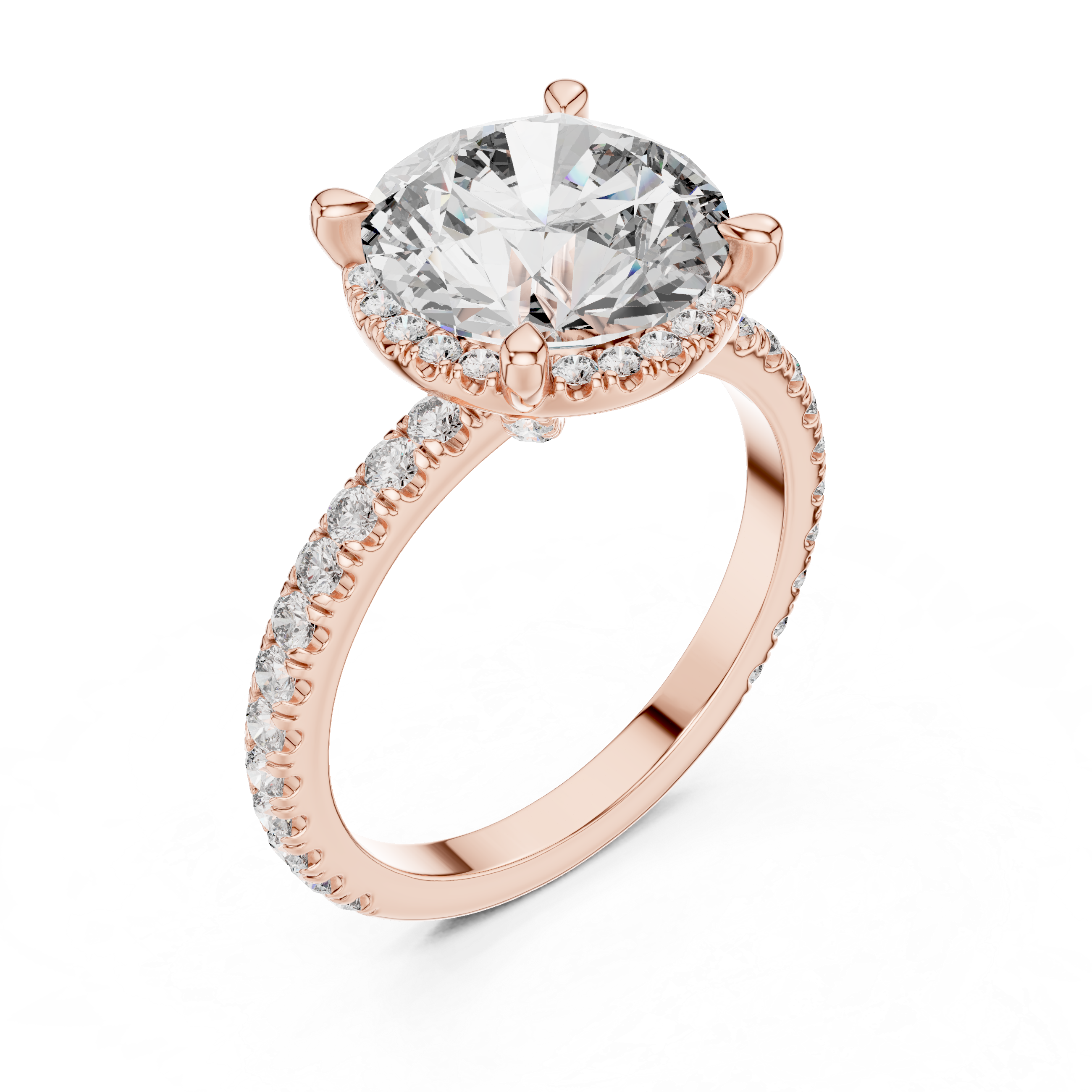 Silk Ribbon Lab Grown Diamond Twist Ring