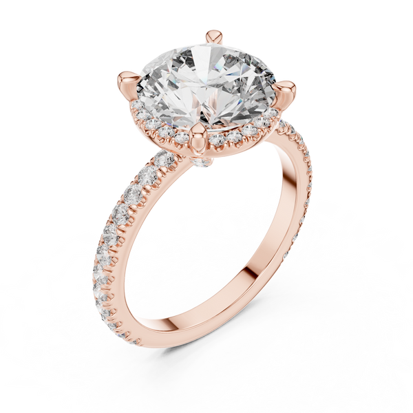 Silk Ribbon Lab Grown Diamond Twist Ring
