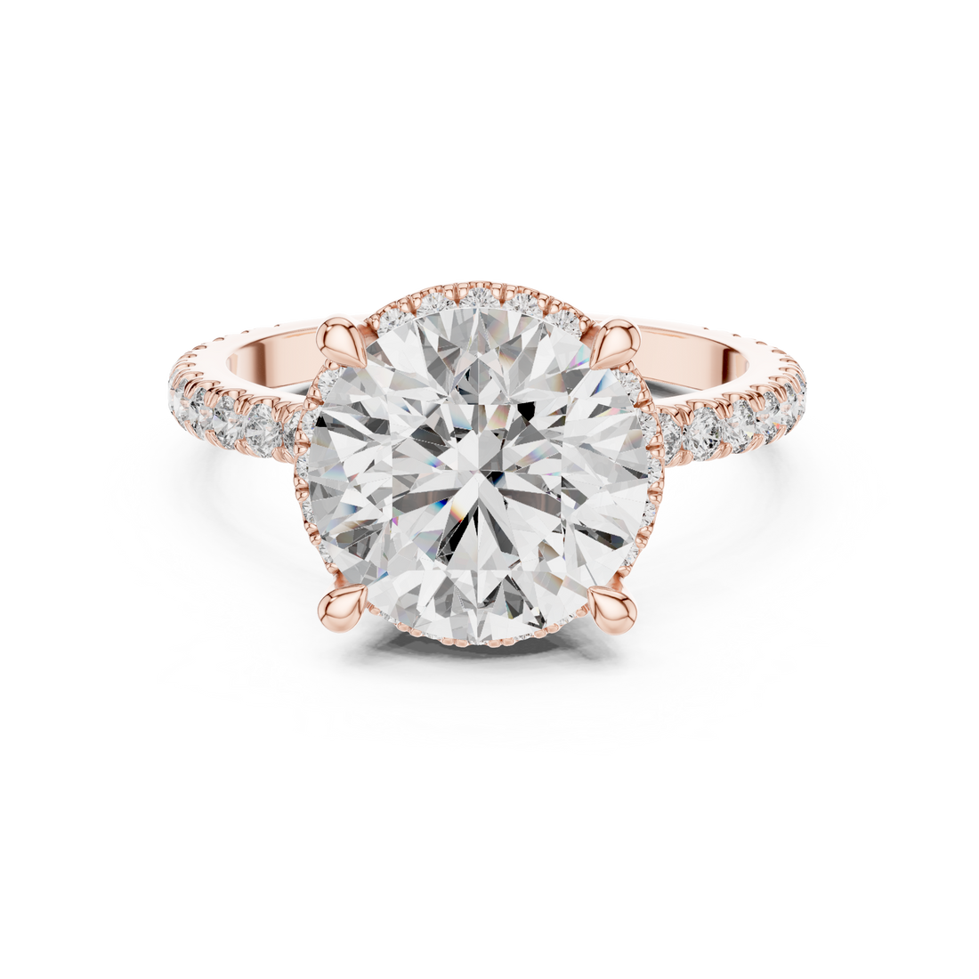 Silk Ribbon Lab Grown Diamond Twist Ring