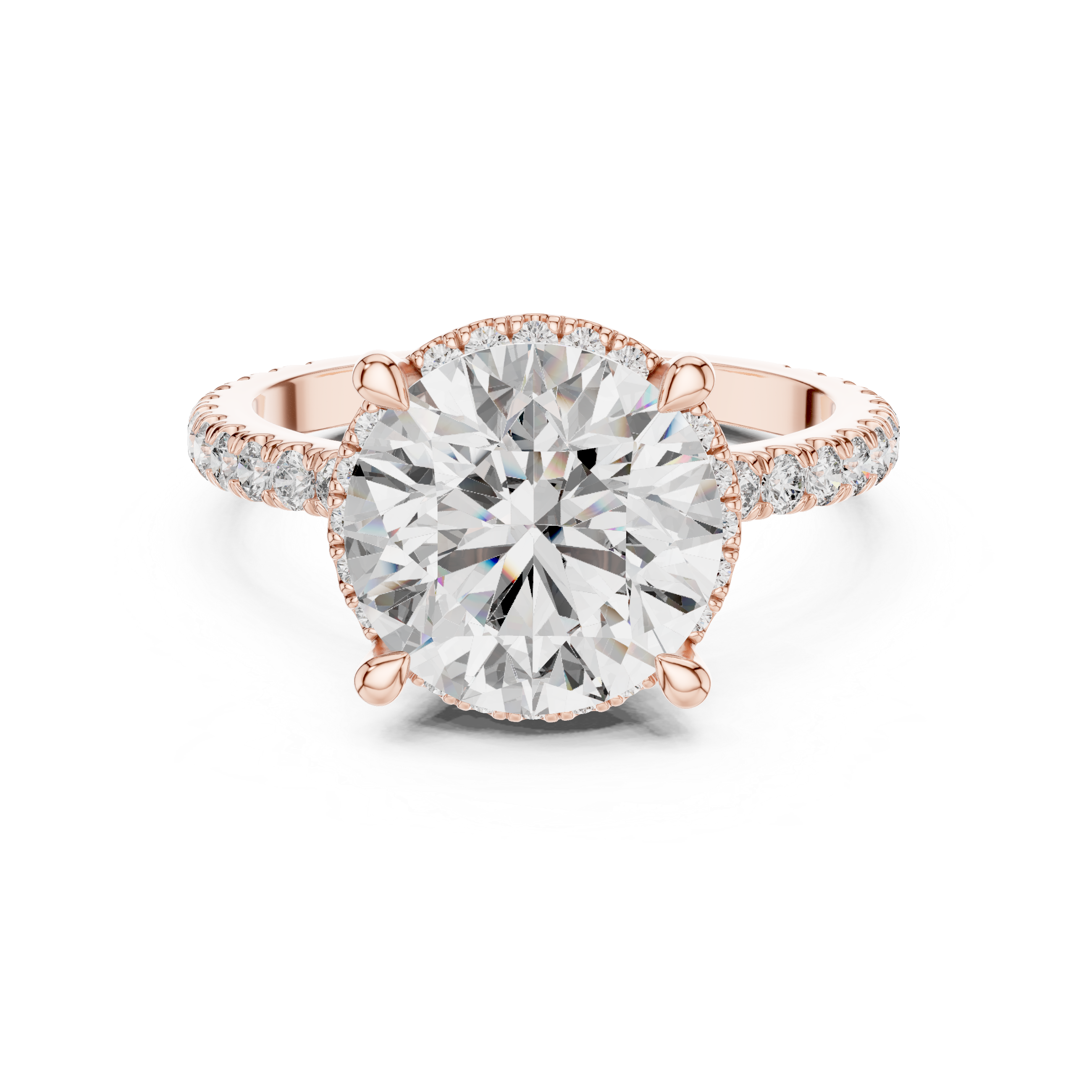 Silk Ribbon Lab Grown Diamond Twist Ring
