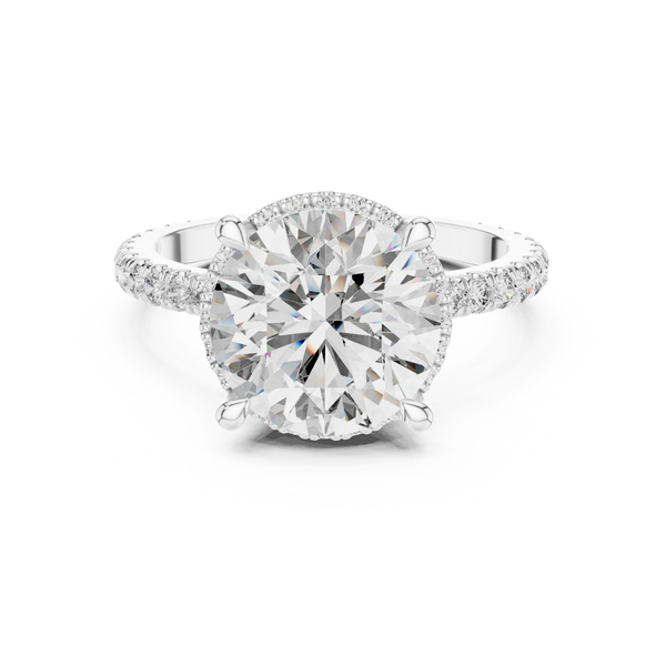 Silk Ribbon Lab Grown Diamond Twist Ring