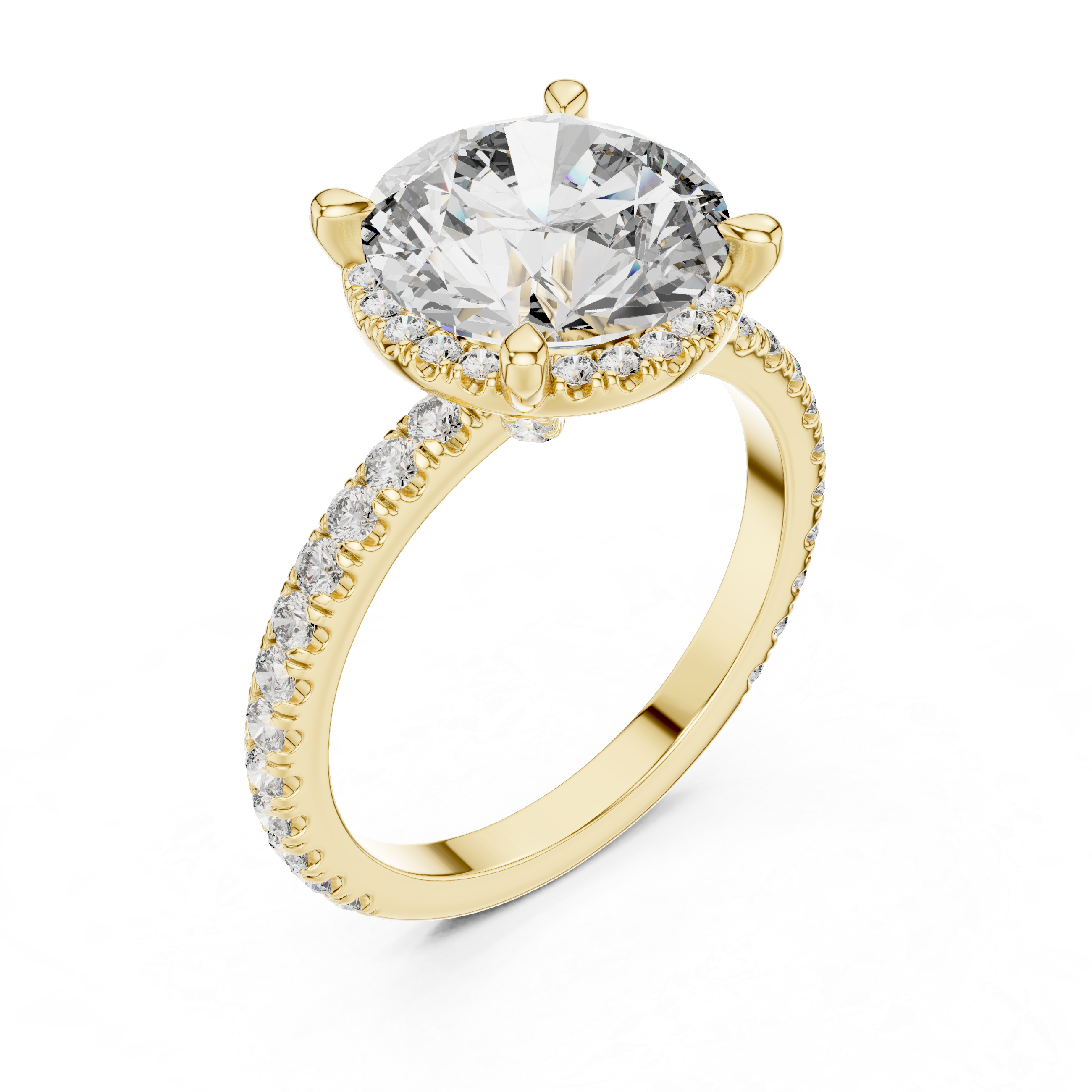 Silk Ribbon Lab Grown Diamond Twist Ring