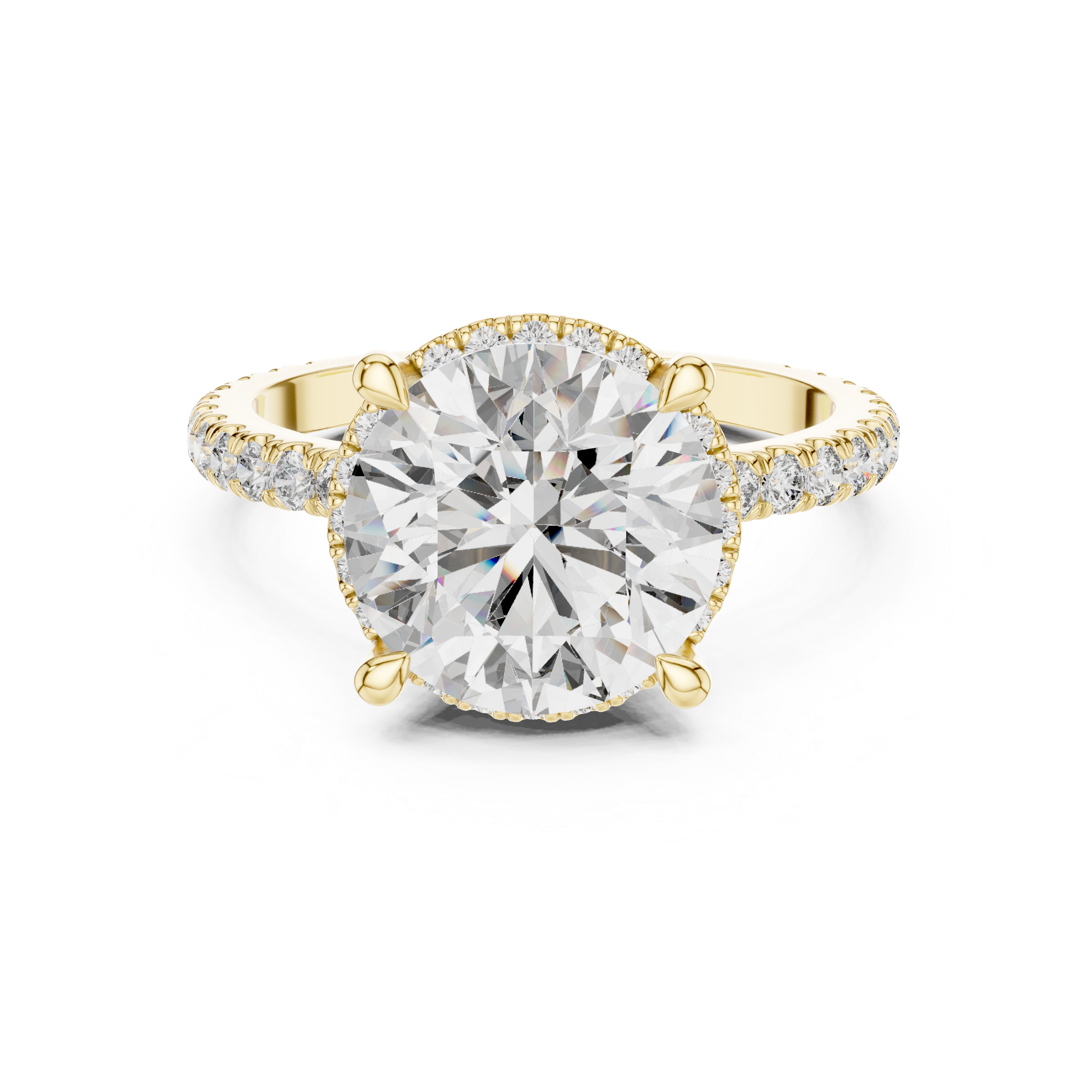 Silk Ribbon Lab Grown Diamond Twist Ring