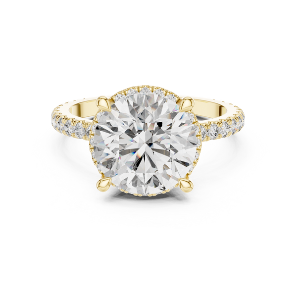 Silk Ribbon Lab Grown Diamond Twist Ring