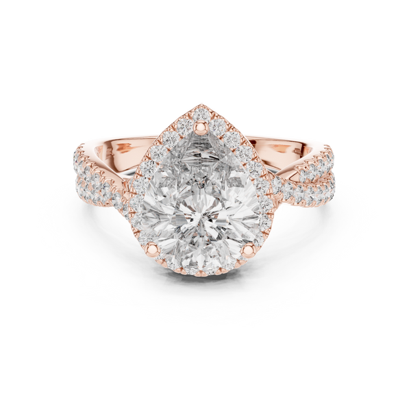 Heritage Crest Lab Grown Diamond Signet Ring