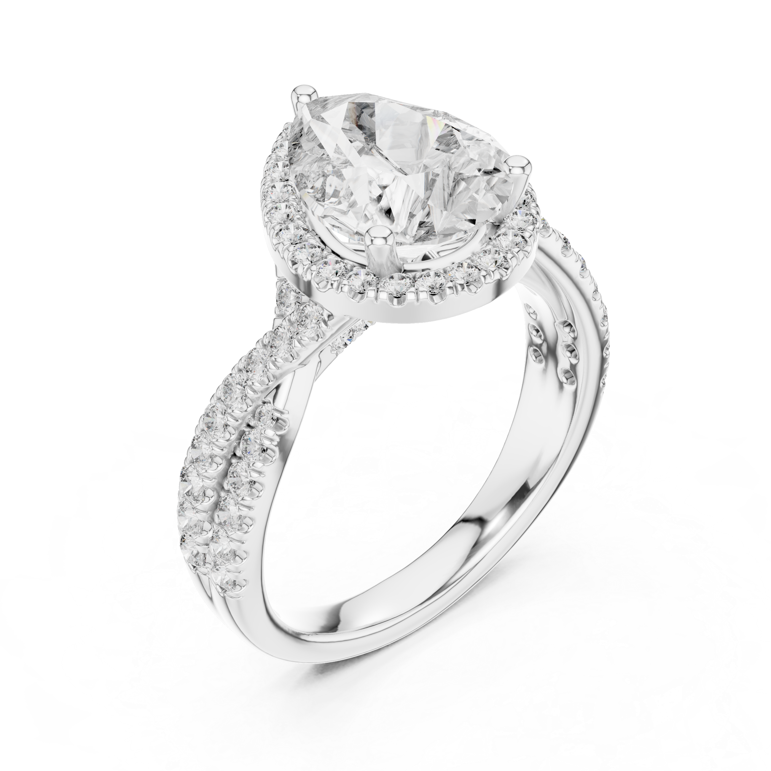 Heritage Crest Lab Grown Diamond Signet Ring