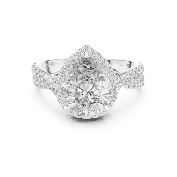 Heritage Crest Lab Grown Diamond Signet Ring