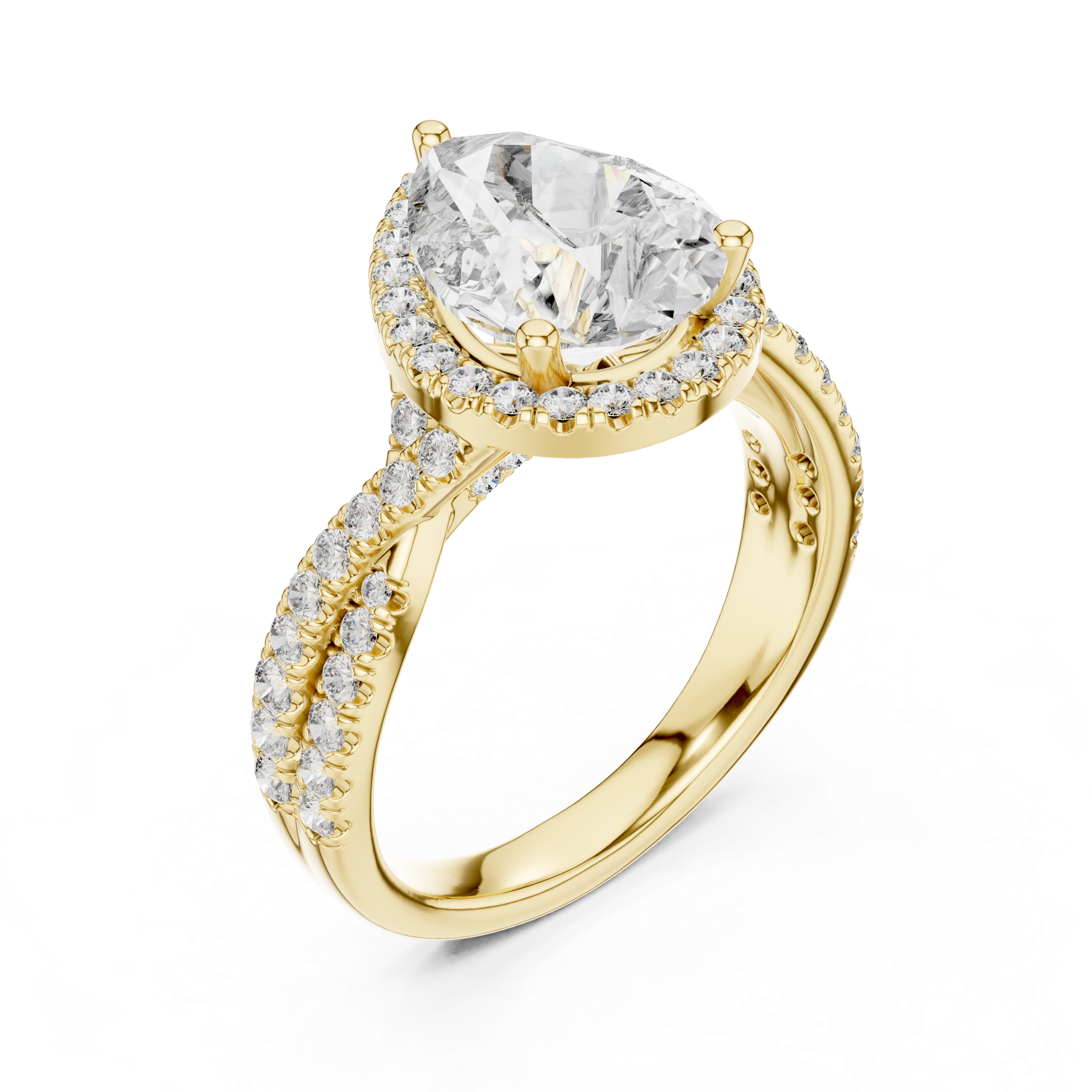 Heritage Crest Lab Grown Diamond Signet Ring