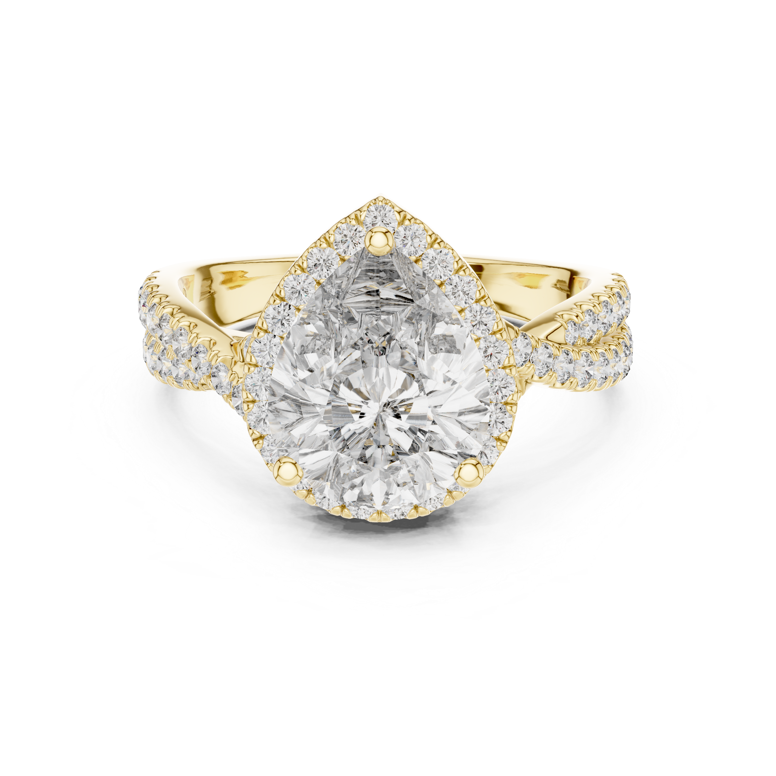 Heritage Crest Lab Grown Diamond Signet Ring