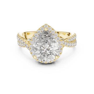 Heritage Crest Lab Grown Diamond Signet Ring