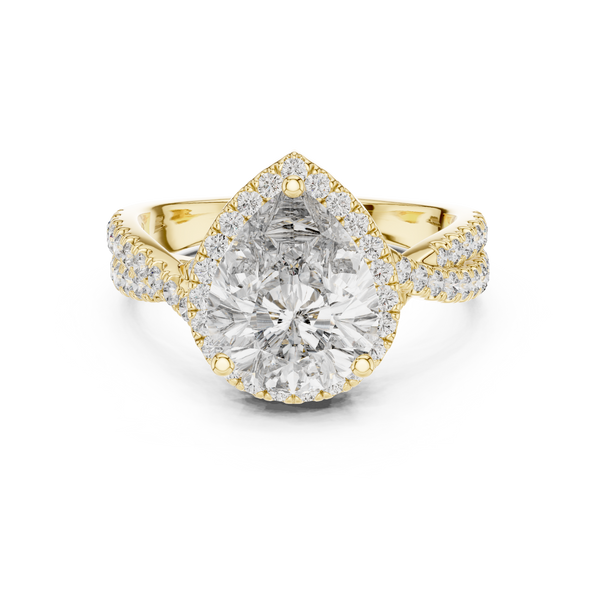 Heritage Crest Lab Grown Diamond Signet Ring