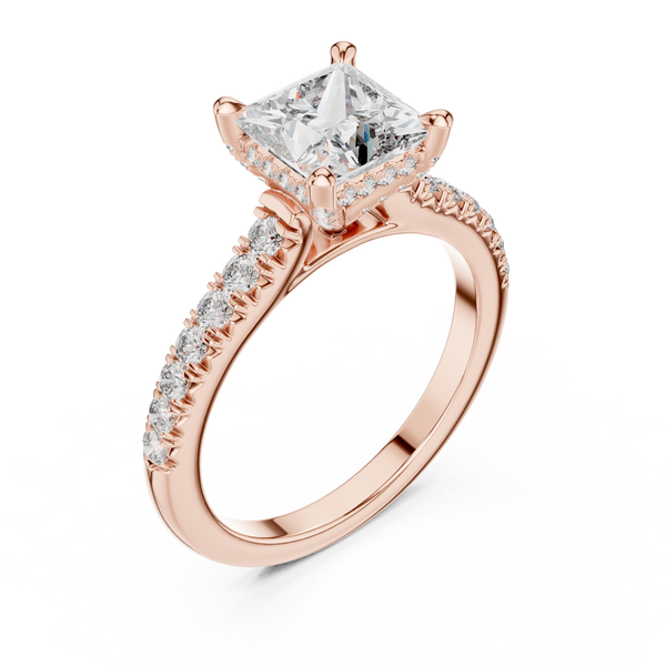 Eternal Sparkle Lab Grown Diamond Engagement Ring