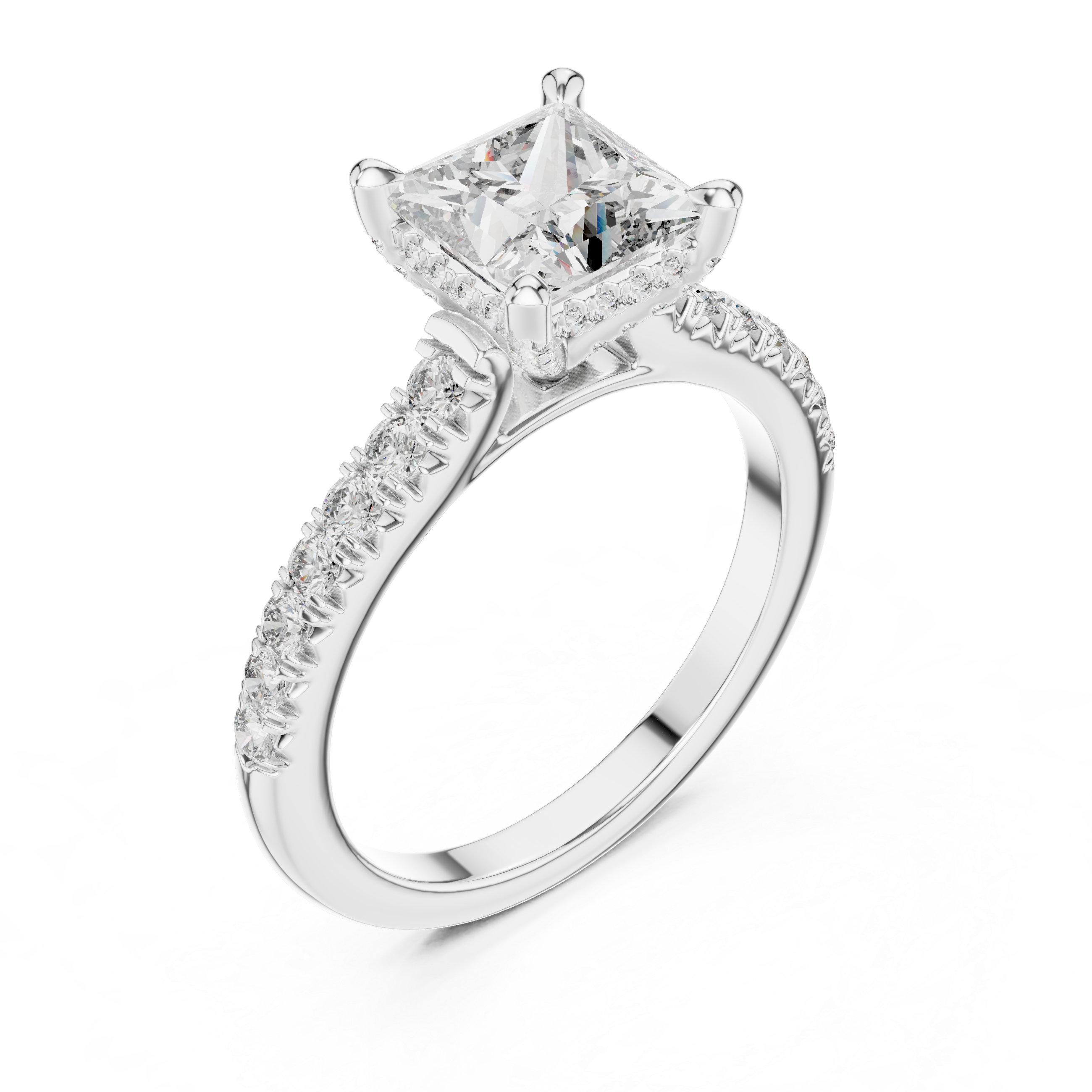 Eternal Sparkle Lab Grown Diamond Engagement Ring