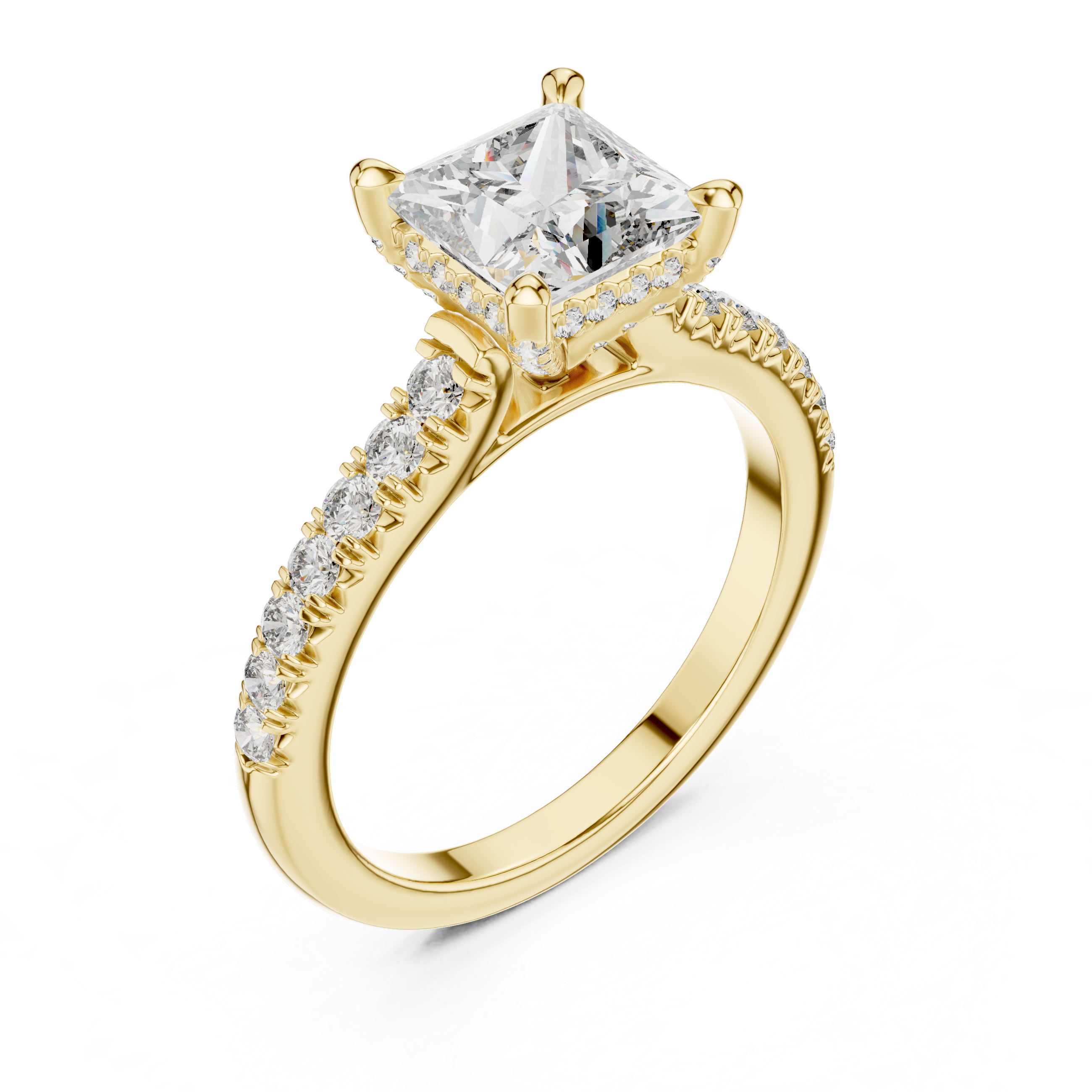 Eternal Sparkle Lab Grown Diamond Engagement Ring