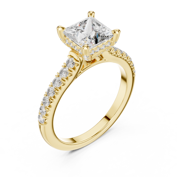 Eternal Sparkle Lab Grown Diamond Engagement Ring